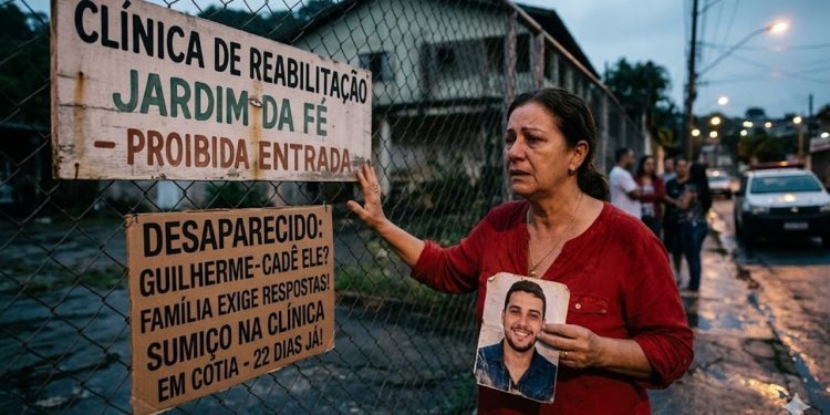 SUMIÇO NA CLÍNICA: FAMÍLIA EXIGE RESPOSTAS EM COTIA.
