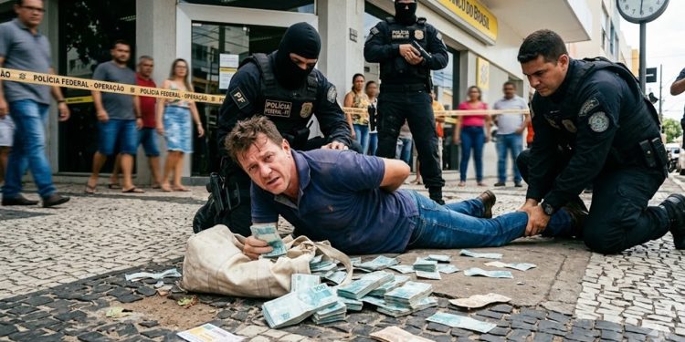 MALA CHEIA, CONTA SUJA: PF PRENDE HOMEM SACANDO R$ 1 MILHÃO EM DINHEIRO VIVO.