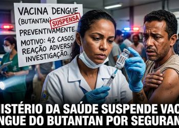 ALERTA NA SAÚDE: GOVERNO SUSPENDE VACINA DA DENGUE DO BUTANTAN.