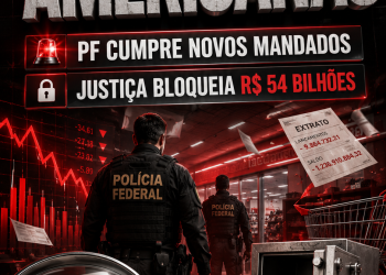 FRAUDE NAS AMERICANAS: PF CUMPRE NOVOS MANDADOS E JUSTIÇA BLOQUEIA R$ 54 BILHÕES