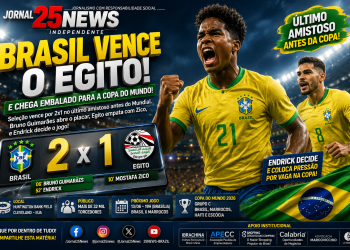 🇧🇷 BRASIL VENCE O EGITO por 2×1 E CHEGA EMBALADO PARA A COPA DO MUNDO