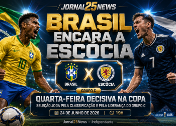 ⚽ BRASIL ENCARA A ESCÓCIA EM QUARTA-FEIRA DECISIVA NA COPA DO MUNDO