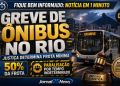 Greve de ônibus no Rio é confirmada; Justiça determina frota mínima