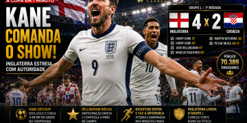 🏴 INGLATERRA VENCE CROÁCIA EM JOGÃO DE SEIS GOLS E ASSUME A LIDERANÇA DO GRUPO L