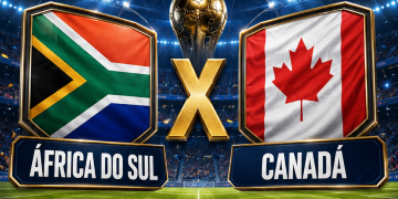 COPA COMEÇA O MATA-MATA NESTE DOMINGO COM ÁFRICA DO SUL E CANADÁ