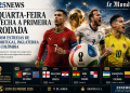 🏆 COPA DO MUNDO 2026 QUARTA-FEIRA FECHA A PRIMEIRA RODADA COM ESTREIAS DE PORTUGAL, INGLATERRA E COLÔMBIA