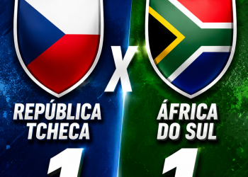 REPÚBLICA TCHECA CEDE EMPATE NO FIM E AFRICA DO SUL SEGUE VIVA NA COPA
