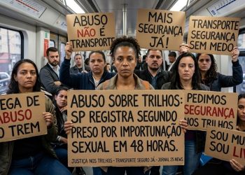 ABUSO SOBRE TRILHOS: SP REGISTRA SEGUNDO PRESO POR IMPORTUNAÇÃO SEXUAL EM 48 HOURS