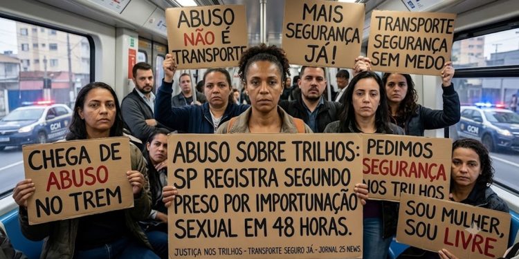 ABUSO SOBRE TRILHOS: SP REGISTRA SEGUNDO PRESO POR IMPORTUNAÇÃO SEXUAL EM 48 HOURS