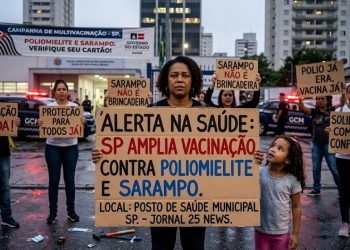 ALERTA NA SAÚDE: SP AMPLIA VACINAÇÃO CONTRA POLIOMIELITE E SARAMPO