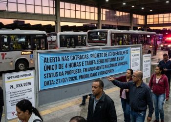 ALERTA NAS CATRACAS: PROJETO DE LEI QUER BILHETE ÚNICO DE 4 HORAS E TARIFA ZERO NOTURNA EM SP