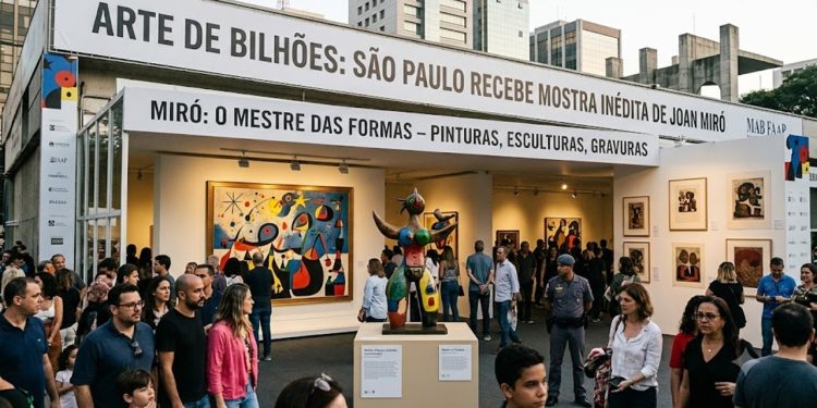 ARTE DE BILHÕES: SÃO PAULO RECEBE MOSTRA INÉDITA DE JOAN MIRÓ