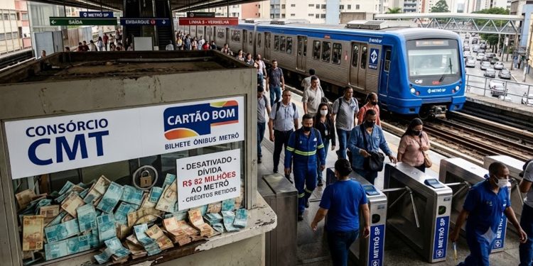 CALOTE NO TRILHO: CONSÓRCIO DEVE R$ 82 MILHÕES AO METRÔ