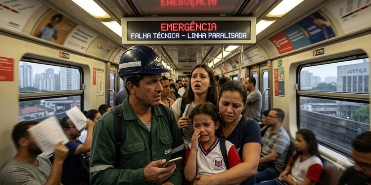 CAOS NOS TRILHOS: Falhas em trens e metrôs sobem 27%