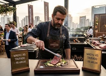 CHURRASCO DE LUXO: FESTIVAL COBRA FORTUNA POR CARNE EM SP