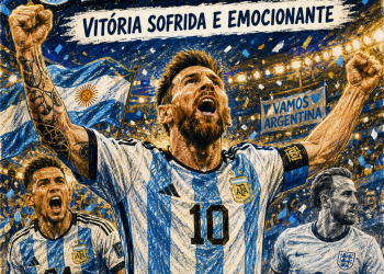 Argentina vence a Suíça na prorrogação e enfrentará a Inglaterra na semifinal da Copa