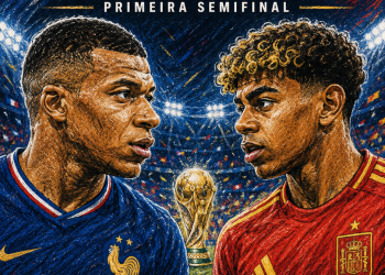 França e Espanha fazem duelo de gigantes na primeira semifinal da Copa do Mundo