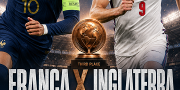 CLÁSSICO EUROPEU VALE O BRONZE: FRANÇA E INGLATERRA DECIDEM O TERCEIRO LUGAR DA COPA DO MUNDO