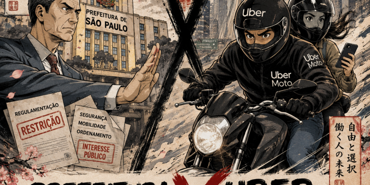 JUSTIÇA DÁ 48 HORAS PARA PREFEITURA AUTORIZAR UBER MOTO EM SÃO PAULO