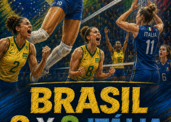 GIGANTE NO TIE-BREAK: BRASIL DERRUBA A ITÁLIA E ESTÁ NA FINAL DA VNL FEMININA