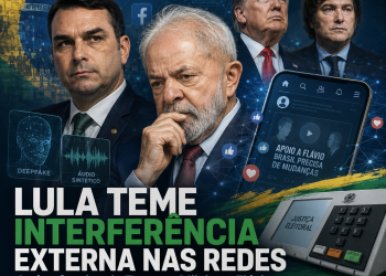 ELEIÇÕES 2026: CAMPANHA DE LULA ACENDE ALERTA CONTRA INTERFERÊNCIA EXTERNA APÓS APOIO DE TRUMP E MILEI A FLÁVIO