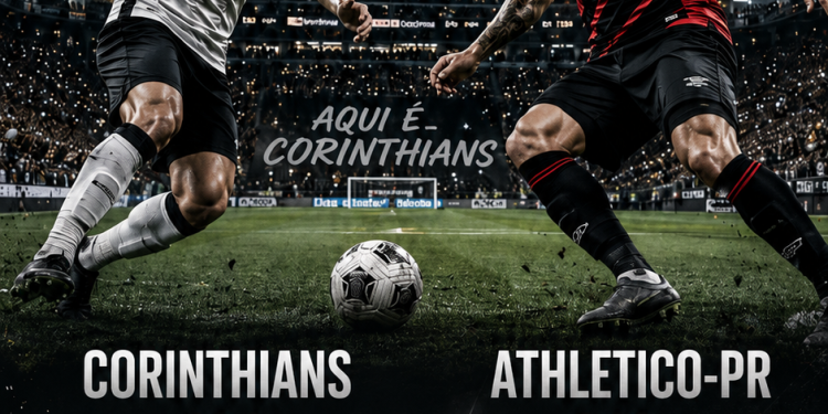 CORINTHIANS EMPATA COM O ATHLETICO-PR EM ITAQUERA E PERDE CHANCE DE ENCOSTAR NO G-6 DO BRASILEIRÃO