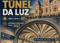 NOVO TÚNEL DA ESTAÇÃO DA LUZ CHEGA A 80% E PROMETE ALIVIAR FLUXO DE 90 MIL PASSAGEIROS