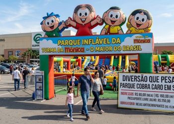 DIVERSÃO QUE PESA: PARQUE DA MÔNICA COBRA CARO EM SP