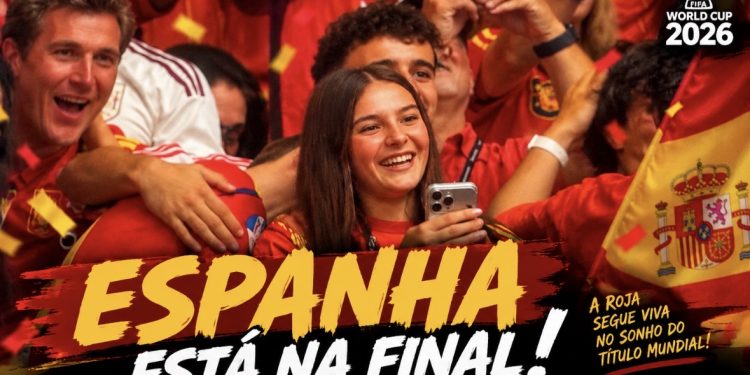 Espanha é Finalista, derrota a França por 2×0