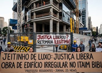 JEITINHO DE LUXO: JUSTIÇA LIBERA OBRA DE EDIFÍCIO IRREGULAR NO ITAIM BIBI