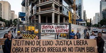 JEITINHO DE LUXO: JUSTIÇA LIBERA OBRA DE EDIFÍCIO IRREGULAR NO ITAIM BIBI