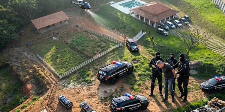 MÁFIA DO FOGO: DEIC PRENDE CHEFE DO TRÁFICO DE ARMAS