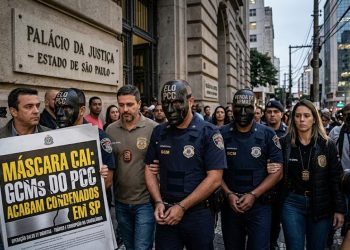 MÁSCARA CAI: GCMS DO PCC ACABAM CONDENADOS EM SP