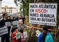 MATA ATLÂNTICA EM RISCO: NUNES REAVALIA OBRA NO BUTANTÃ