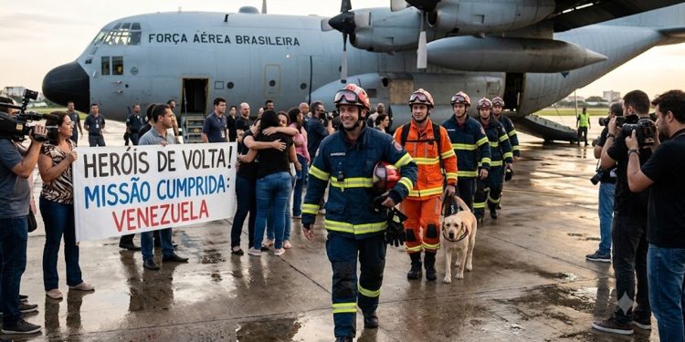 MISSÃO CUMPRIDA: BOMBEIROS DE SP RETORNAM APÓS SALVAR VIDAS