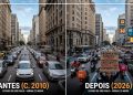 MUDANÇA NO ASFALTO: CARROS TRADICIONAIS ENCOLHEM E MOTOS E SUVS DOMINAM SP