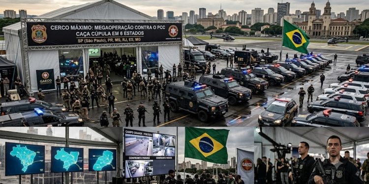CERCO MÁXIMO: MEGAOPERAÇÃO CONTRA O PCC CAÇA CÚPULA EM 6 ESTADOS