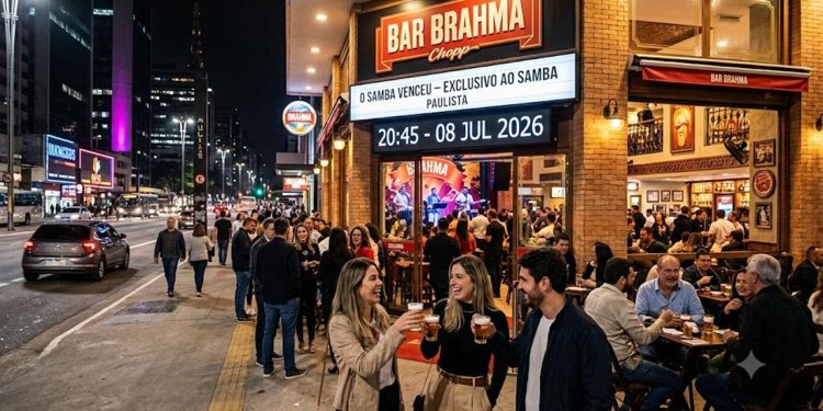 O SAMBA VENCEU: TRADICIONAL BAR BRAHMA EXPANDE PARA A PAULISTA