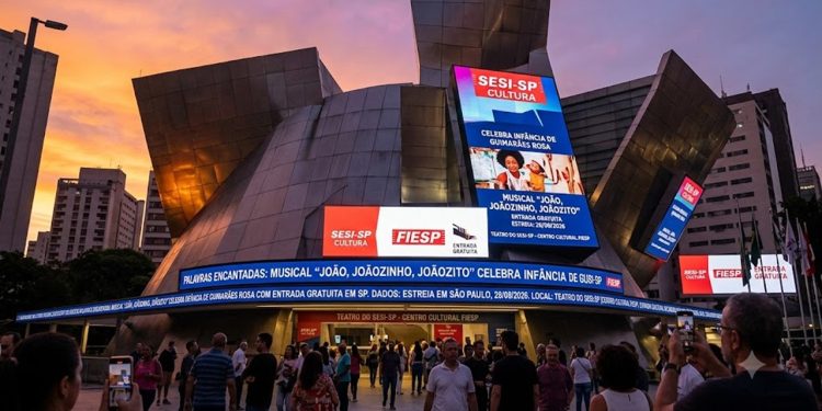 PALAVRAS ENCANTADAS: MUSICAL 'JOÃO, JOÃOZINHO, JOÃOZITO' CELEBRA INFÂNCIA DE GUIMARÃES ROSA COM ENTRADA GRATUITA EM SP