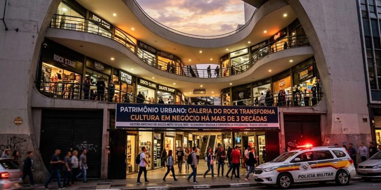 PATRIMÔNIO URBANO: GALERIA DO ROCK TRANSFORMA CULTURA EM NEGÓCIO HÁ MAIS DE 3 DECÁDAS