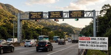 PEDÁGIO SEM CANCELA: LITORAL COBRA IDA E VOLTA EM AGOSTO