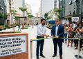 FIM DO MURO: NUNES E TARCÍSIO INAUGURAM PRAÇA NA CRACOLÂNDIA