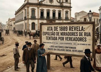 RAÍZES DA EXCLUSÃO: ATA DE 1889 REVELA QUE VEREADORES DE SP TENTARAM EXPULSAR MORADORES DE RUA