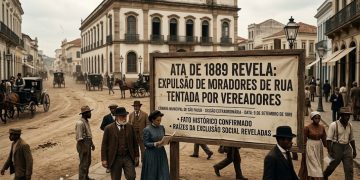RAÍZES DA EXCLUSÃO: ATA DE 1889 REVELA QUE VEREADORES DE SP TENTARAM EXPULSAR MORADORES DE RUA