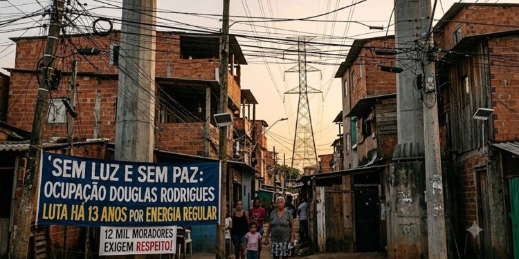 SEM LUZ E SEM PAZ: OCUPAÇÃO DOUGLAS RODRIGUES LUTA HÁ 13 ANOS POR ENERGIA REGULAR
