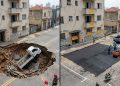 TERRA CEDENDO: CRATERA DA SABESP INTERDITA CASAS EM OSASCO