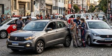 TERROR NA VILA MADALENA: MOTORISTA É BALEADO EM ROUBO