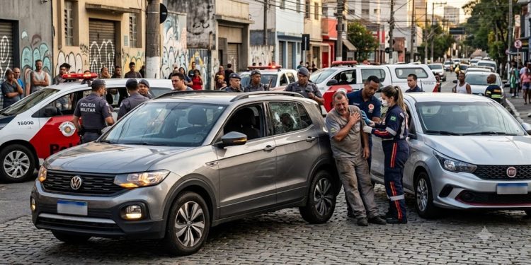 TERROR NA VILA MADALENA: MOTORISTA É BALEADO EM ROUBO