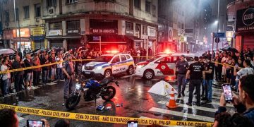 TIROS NA AUGUSTA: MOTOCICLISTA É BALEADO NO CENTRO DE SP
