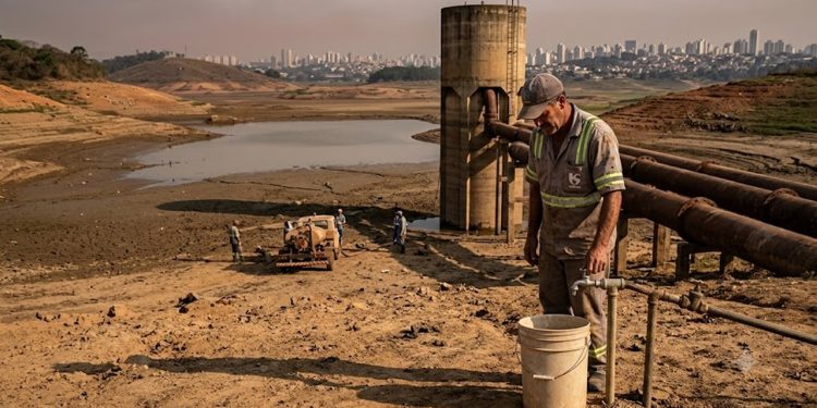 TORNEIRA SECA: ESTRESSE HÍDRICO AMEAÇA ABASTECIMENTO DA GRANDE SP